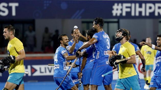 File image of Indian Hockey Team in action.(Hockey India)
