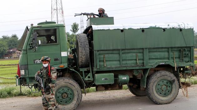 A senior police officer confirmed a combing operation was underway in the forests of Dachigam. “Yes, it’s a general area domination operation launched by the forces,” he said. (ANI file photo. Representative image) A senior police officer confirmed a combing operation was underway in the forests of Dachigam. “Yes, it’s a general area domination operation launched by the forces,” he said. (ANI file photo. Representative image)