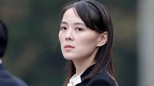 File photo: Kim Yo Jong, sister of North Korea's leader Kim Jong Un.(Reuters) File photo: Kim Yo Jong, sister of North Korea's leader Kim Jong Un.(Reuters)