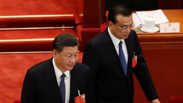 Chinese President Xi Jinping and Premier Li Keqiang arrive at the opening session of the National People's Congress (NPC) at the Great Hall of the People in Beijing. (REUTERS File Photo) Chinese President Xi Jinping and Premier Li Keqiang arrive at the opening session of the National People's Congress (NPC) at the Great Hall of the People in Beijing. (REUTERS File Photo)