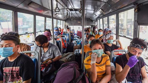 Manipur government is planning to ramp up the number of beds from the present 100 to 300 to cope with the rising number of Covid-19 patients in the state.(PTI)