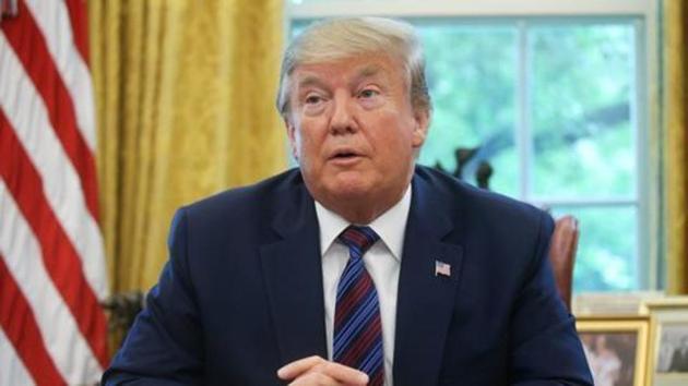 US President Donald Trump faulted Germany for failing to pay enough for its own defence, calling the long-time NATO ally “delinquent.” (REUTERS) US President Donald Trump faulted Germany for failing to pay enough for its own defence, calling the long-time NATO ally “delinquent.” (REUTERS)
