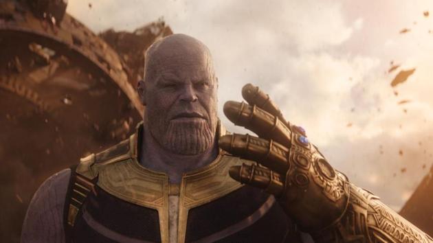 Thanos in a still from Avengers: Endgame.