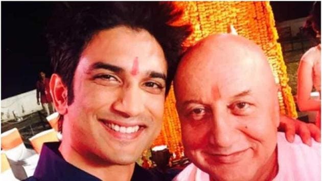 Anupam Kher and Sushant Singh Rajput worked in MS Dhoni: The Untold Story.