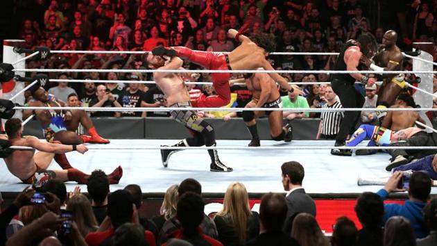 WWE Royal Rumble match.(WWE)