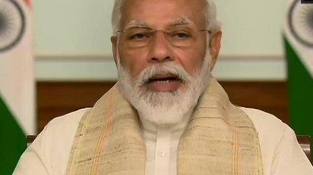PM Narendra Modi, Union Home Minister Amit Shah, along with chief ministers of 15 states and union territories, who were present in the meeting via video-conferencing today, observed a two-minute silence as a tribute to the soldiers who lost their lives in the recent stand-off with China.(ANI)