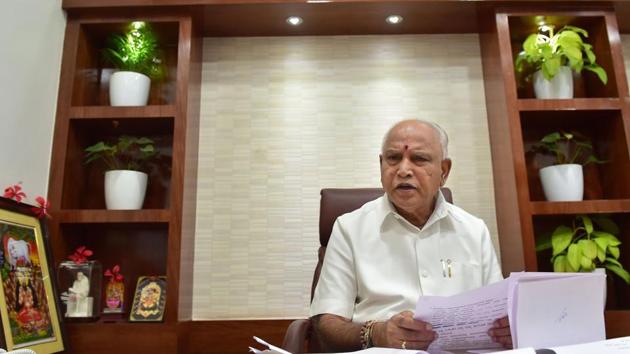Bengaluru: Karnataka Chief Minister B S Yediyurappa complemented several startups that contributed in Covid management and extended help during the lockdown.(PTI file photo) Bengaluru: Karnataka Chief Minister B S Yediyurappa complemented several startups that contributed in Covid management and extended help during the lockdown.(PTI file photo)