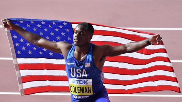 File image of Christian Coleman.(AP)