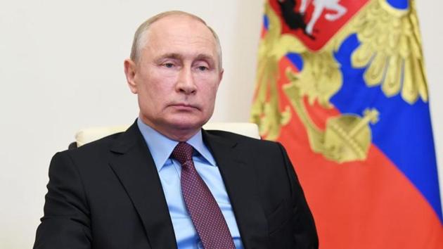 The president began holding video conference calls with officials in April, although there have been a few exceptions.(via REUTERS) The president began holding video conference calls with officials in April, although there have been a few exceptions.(via REUTERS)