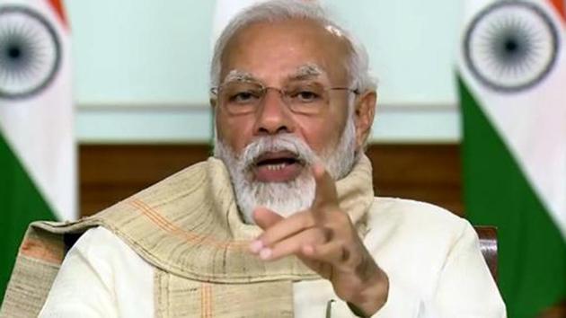 Prime Minister Narendra Modi has said that the country will never compromise on its territory.(ANI Photo) Prime Minister Narendra Modi has said that the country will never compromise on its territory.(ANI Photo)