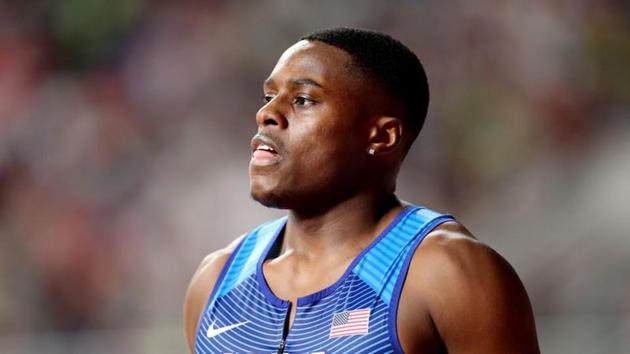 Christian Coleman of the U.S. before the race REUTERS/Aleksandra Szmigiel/Files(REUTERS) Christian Coleman of the U.S. before the race REUTERS/Aleksandra Szmigiel/Files(REUTERS)