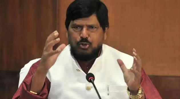 Union minister Ramdas Athawale(File photo) Union minister Ramdas Athawale(File photo)
