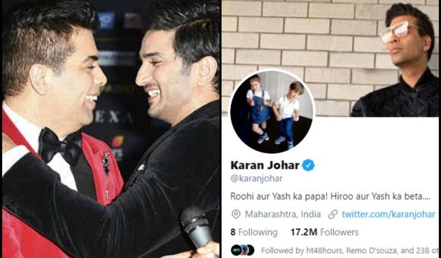 Karan Johar has unfollowed all accounts except eight on Twitter.