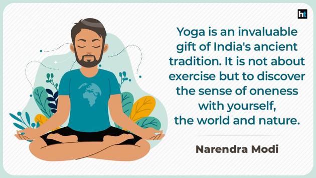 While you practice asanas at home, make sure you send some Yoga inspiration to your near and dear ones.