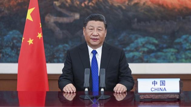 Chinese President Xi Jinping delivers at the 73rd World Health Assembly via video link in Beijing on May 18, 2020. (AP File Photo) Chinese President Xi Jinping delivers at the 73rd World Health Assembly via video link in Beijing on May 18, 2020. (AP File Photo)