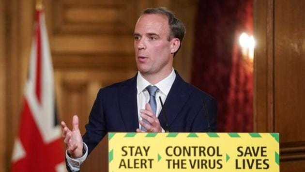Britain's Secretary of State for Foreign Affairs Dominic Raab (Reuters photo) Britain's Secretary of State for Foreign Affairs Dominic Raab (Reuters photo)