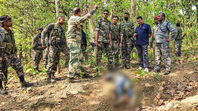 The encounter was led by the 22nd battalion of the Central Reserve Police Force along with state police personnel.(PTI file photo. Representative image)
