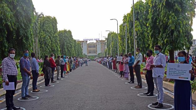 Experts say that the number of Covid-19 cases would go up only if the state tested more from the current numbers of less than 3,000 samples a day. (File Photo/Sanjib Das, HT) Experts say that the number of Covid-19 cases would go up only if the state tested more from the current numbers of less than 3,000 samples a day. (File Photo/Sanjib Das, HT)