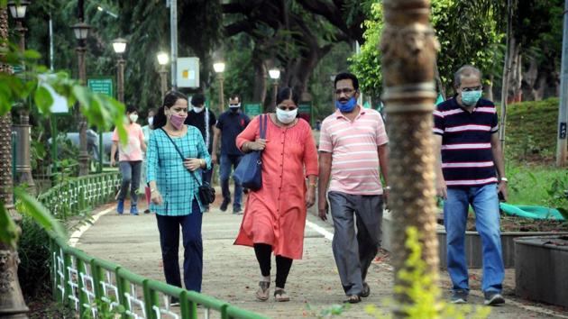 The civic body allowed public gardens to operate from 6am to 8am and 5pm to 7pm. (HT file photo) The civic body allowed public gardens to operate from 6am to 8am and 5pm to 7pm. (HT file photo)