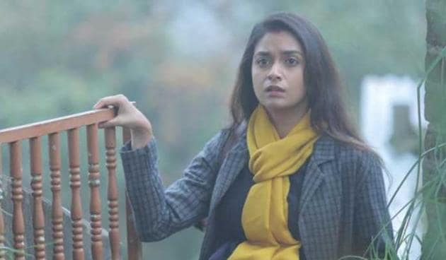 Penguin review: Keerthy Suresh in a still from the film.