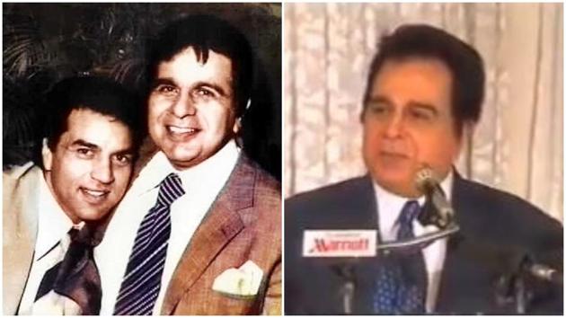Dhaarmendra has long been an admirer of Dilip Kumar. Dhaarmendra has long been an admirer of Dilip Kumar.