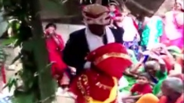 A few relatives attended the wedding.(ANI)