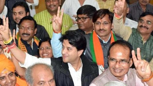 Jyotiraditya Scindia was BJP’s first choice candidate from Madhya Pradesh (ANI Photo) Jyotiraditya Scindia was BJP’s first choice candidate from Madhya Pradesh (ANI Photo)