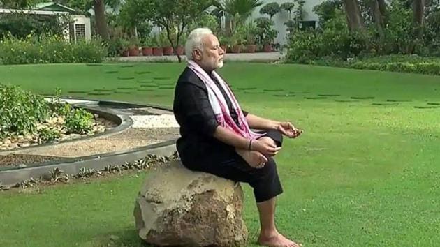 The prime minister will give a live address at 6.30 am from New Delhi on June 21. (File photo) The prime minister will give a live address at 6.30 am from New Delhi on June 21. (File photo)