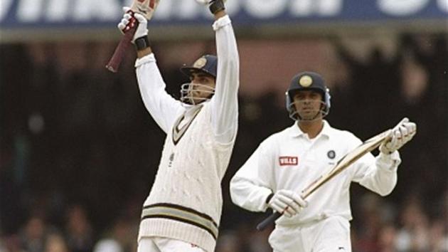 Sourav Ganguly and Rahul Dravid marked their arrival in Test cricket with emphatic performances. (Getty Images) Sourav Ganguly and Rahul Dravid marked their arrival in Test cricket with emphatic performances. (Getty Images)