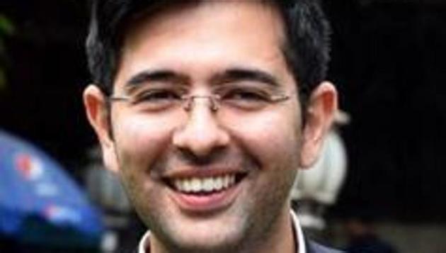 AAP MLA Raghav Chadha.(Sonu Mehta/HT PHOTO)