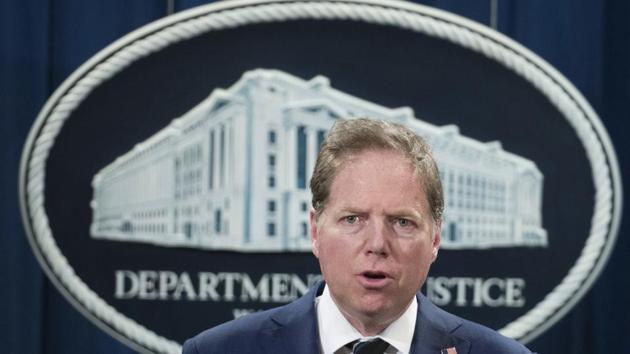 It was unclear why Geoffrey Berman was leaving his position after serving more than two years. The announcement was made late Friday and came after Barr visited New York City to meet with local police officials.(AP file photo)