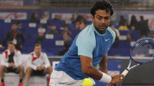 File image of Leander Paes. (Hindustan Times) File image of Leander Paes. (Hindustan Times)