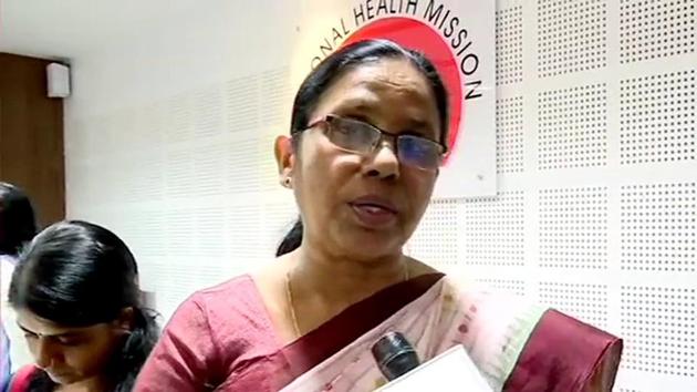 Kerala Health Minister KK Shailaja was recently referred to as ‘Covid Rani’ and ‘Nipah Rajkumari’ by Kerala Congress chief Mullappally Ramachandran.(ANI File)