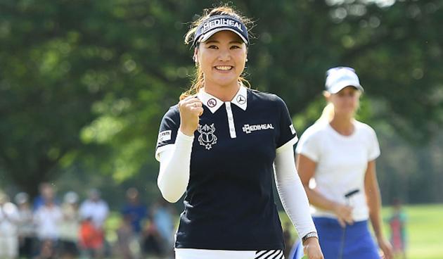 So Yeon Ryu reacts. (Getty Images) So Yeon Ryu reacts. (Getty Images)