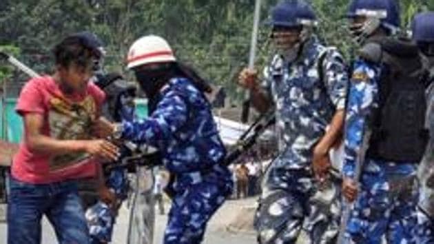 Bengal BJP has threatened to take matters into their hand if another BJP worker becomes a victim of political violence in the state.(PTI Photo/Representative use)