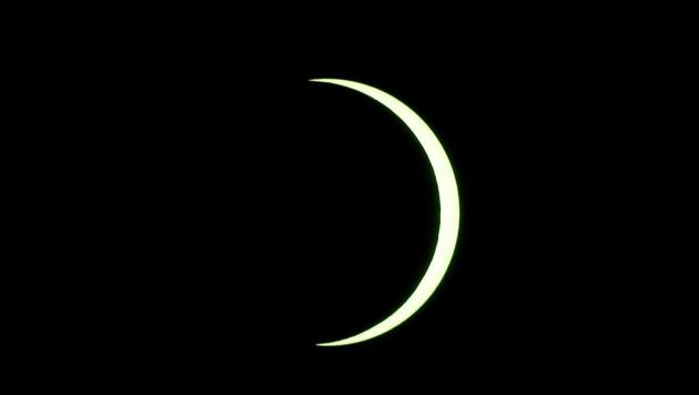 Remarkably, the eclipse Sunday arrives on the northern hemisphere’s longest day of the year -- the summer solstice -- when Earth’s north pole is tilted most directly towards the Sun.(REUTERS)