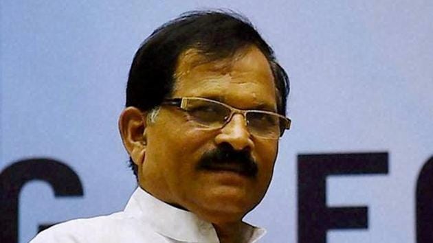 MoS for AYUSH (Independent Charge) Shripad Yesso Naik said the International Yoga Day function, which was scheduled to be held in Leh on Sunday, was cancelled due to the Covid-19 pandemic, which has made social distancing a necessity.(PTI)