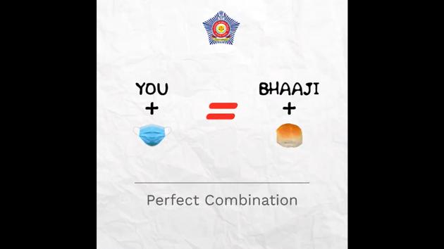 Mumbai Police shared a little clip in their tweet which compares some of the most perfect combinations.(Twitter/@MumbaiPolice)