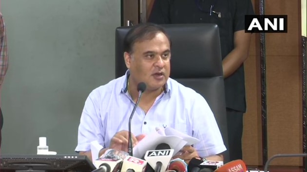 Assam Health Minister Himanta Biswa Sarma said his department has recommended the Kamrup (Metro) administration to go for complete lockdown of municipal wards of Guwahati based on the number of Covid-9 cases. (ANI) Assam Health Minister Himanta Biswa Sarma said his department has recommended the Kamrup (Metro) administration to go for complete lockdown of municipal wards of Guwahati based on the number of Covid-9 cases. (ANI)
