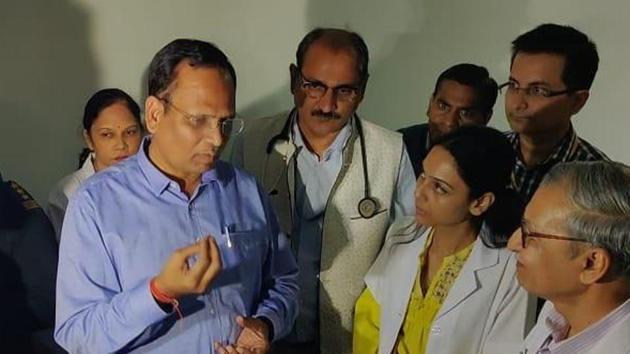 Jain is being treated for Covid-19 at Max Healthcare Hospital in Saket, and is being monitored by a team of critical care specialists. He was administered convalescent plasma therapy on Friday, after his health deteriorated. (Twitter) Jain is being treated for Covid-19 at Max Healthcare Hospital in Saket, and is being monitored by a team of critical care specialists. He was administered convalescent plasma therapy on Friday, after his health deteriorated. (Twitter)