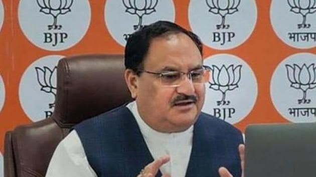BJP president JP Nadda said that Congress should stop insulting India forces repeatedly. (PTI File Photo) BJP president JP Nadda said that Congress should stop insulting India forces repeatedly. (PTI File Photo)
