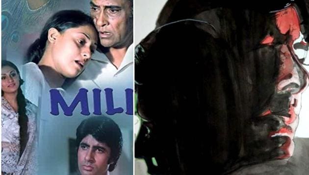 Amitabh Bachchan shared an artwork from his film, Mili.