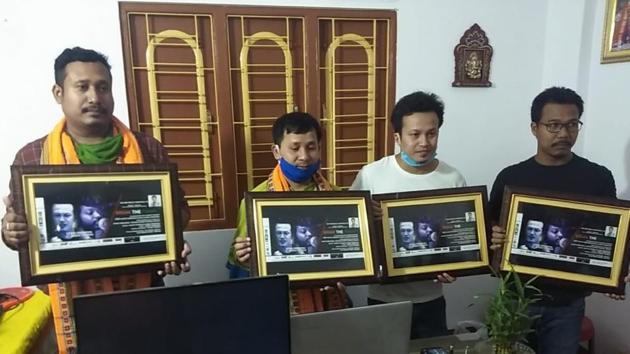 Music video ‘ Break the Chain’ launched in Tripura to spread awareness against Covid-19 (HT Photo) Music video ‘ Break the Chain’ launched in Tripura to spread awareness against Covid-19 (HT Photo)