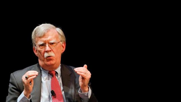 Former US national security advisor John Bolton speaks during his lecture at Duke University in Durham, North Carolina, US.(REUTERS) Former US national security advisor John Bolton speaks during his lecture at Duke University in Durham, North Carolina, US.(REUTERS)