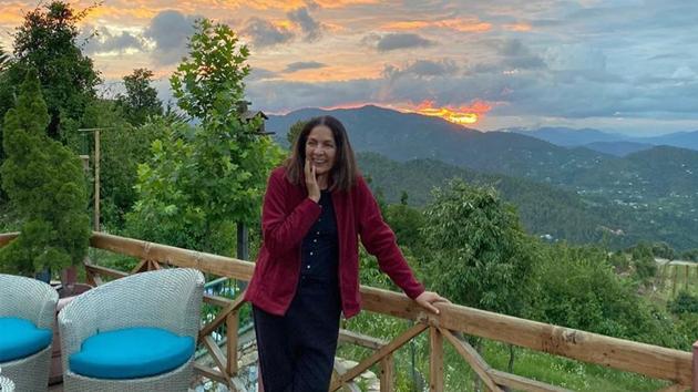 The view from Neena Gupta’s house in Mukteshwar is making her fans green with envy. The actor spent the lockdown amid mountains and clouds.