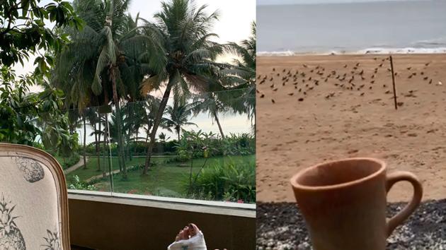 Akshay Kumar and Twinkle Khanna’s seaview abode comes with a sprawling garden and an uninterrupted view of the sea.