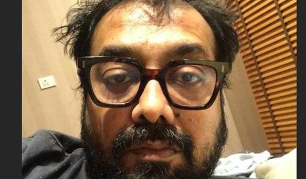 Anurag Kashyap looks quite dishevelled in his latest post. Anurag Kashyap looks quite dishevelled in his latest post.
