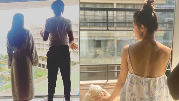 Malaika Arora loves sitting in her balcony for fresh air and sunlight.