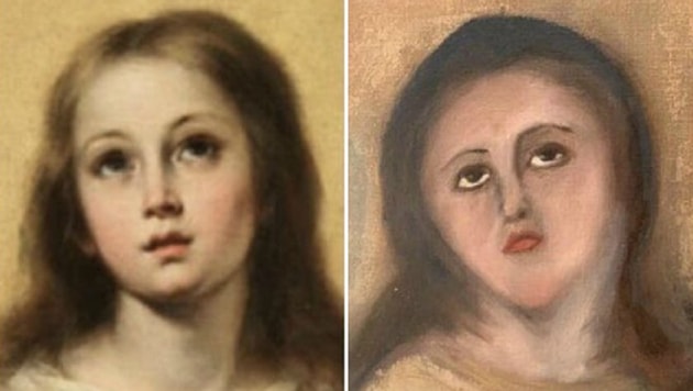 Botched Virgin Mary painting restoration brings back memories of