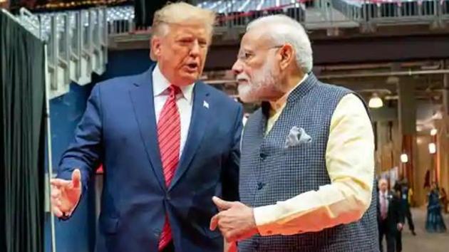 US president Donald Trump with Prime Minister Narendra Modi(ANI photo) US president Donald Trump with Prime Minister Narendra Modi(ANI photo)